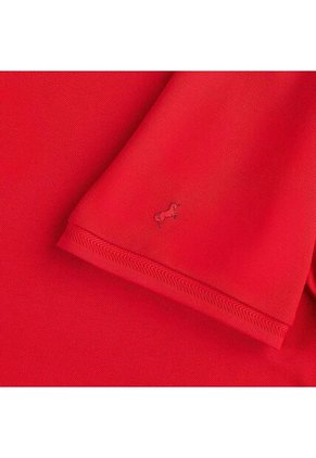 Camiseta Polo Emblema Rojo Tierra Arriba Camiseta Polo Emblema Rojo Tierra Arriba Talla M