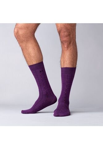 Medias Mosaico Extrafina Purpura MH Socks Medias Mosaico Extrafina Purpura MH Socks Mario Hernández