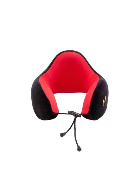 Almohada Confort Negro Rojo Explora Almohada Confort Negro Rojo Explora