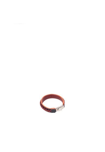 Brazalete Tejido Incrustado Azul Borgoña Brazalete Tejido Incrustado Azul Borgoña