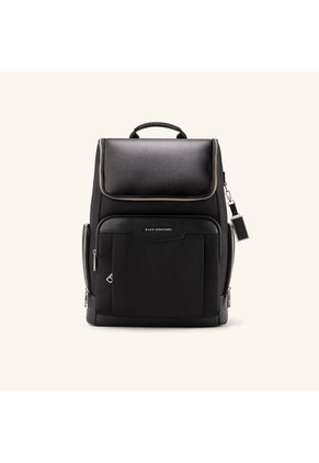 Morral Con Tapa Cano Negro Platinum