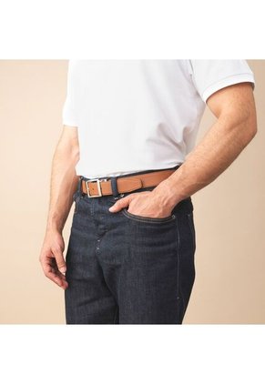 Cinturón Casual Berlin Indigo Caramelo Cinturón Casual Berlin Indigo Caramelo Talla 120