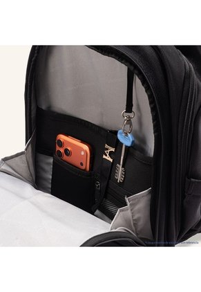 Morral Tres Cremalleras Negro Urban
