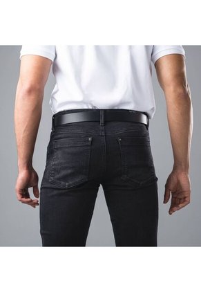 Cinturón Casual Mario Negro Lt Cinturón Casual Mario Negro Lt Talla 105