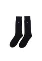 Medias Acanaladas Extrafina Negro MH Socks de Mario Hernández