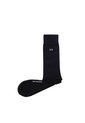 Medias Acanaladas Extrafina Negro MH Socks de Mario Hernández