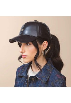 Gorra Beisbolera Alas Negro Gala Milliner Gorra Beisbolera Alas Negro Gala Milliner