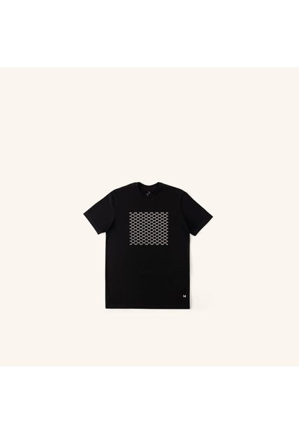 Camiseta Trama Negro Tierra Arriba