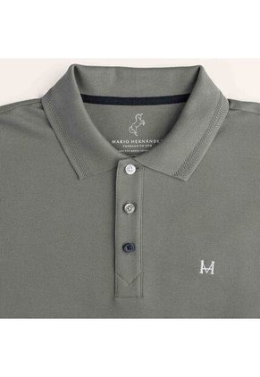 Camiseta Polo Emblema Cipres Tierra Arriba Camiseta Polo Emblema Cipres Tierra Arriba Talla M