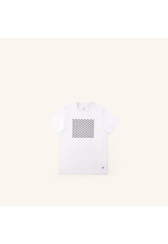 Camiseta Trama Blanco Tierra Arriba Mario Hernández