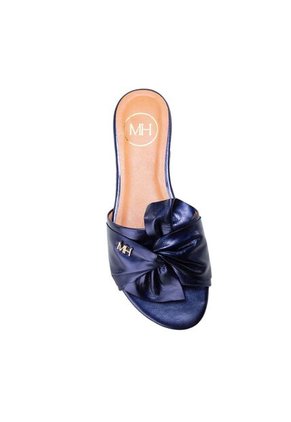 Sandalias Lazo Azul Metalico Julia Sandalias Lazo Azul Metalico Julia Talla 35