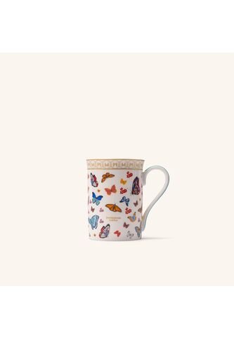Mug Cosecha Blanco Mariposas MH Mugs Mug Cosecha Blanco Mariposas MH Mugs Mario Hernández