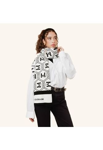 Estola Iza Palenque Negro Beige Cloud Estola Iza Palenque Negro Beige Cloud Mario Hernández