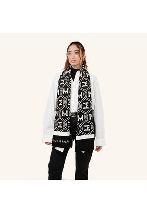 Estola Iza Palenque Negro Beige Cloud Estola Iza Palenque Negro Beige Cloud