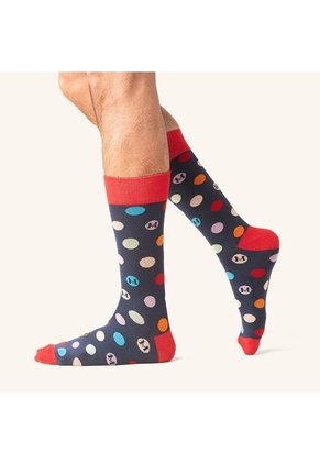 Medias Extrafina Cosmos Azul MH Socks Medias Extrafina Cosmos Azul MH Socks