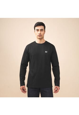 Camiseta Manga Larga Negro Tierra Arriba Camiseta Manga Larga Negro Tierra Arriba Talla XXL Mario Hernández