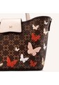 Tote Alas Mini Café Lt Primario Mariposas de Mario Hernández