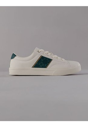 Tenis Huella Blanco Verde Tenis Huella Blanco Verde Talla 43