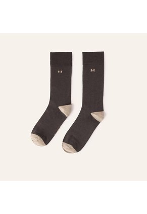 Medias Básicas Extrafina Castaño MH Socks