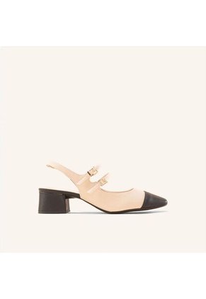 Tacones Bonaire Beige Negro Brisabonita Tacones Bonaire Beige Negro Brisabonita Talla 37