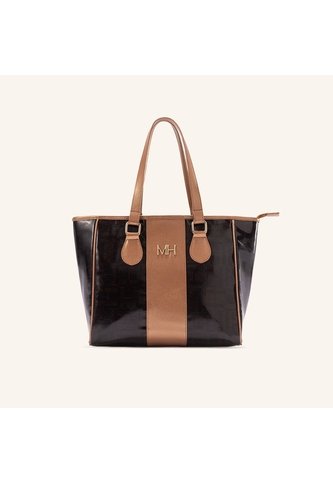 Bolso De Mano Nerea Cafe Oro Lima Mario Hernández