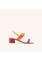 Sandalias Bilbao Fucsia Naranja Brisabonita de Mario Hernández