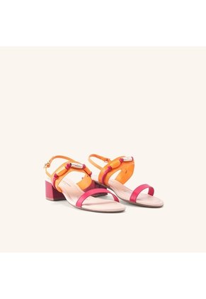 Sandalias Bilbao Fucsia Naranja Brisabonita