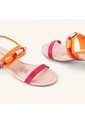 Sandalias Bilbao Fucsia Naranja Brisabonita de Mario Hernández