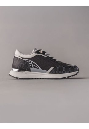 Tenis Delta Negro Plata Tenis Delta Negro Plata Talla 40