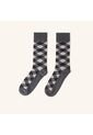 Medias Tapiz Extrafina Gris Negro MH Socks Medias Tapiz Extrafina Gris Negro MH Socks de Mario Hernández