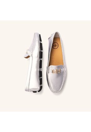 Mocasín Driver Cocora Plata MH Mocs Mocasín Driver Cocora Plata MH Mocs Talla 36