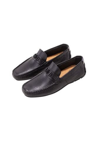 Mocasín Driver Castañeda Negro MH Mocs Mocasín Driver Castañeda Negro MH Mocs Talla 42 Mario Hernández