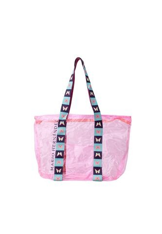 Tote Bahía Mariposas Rosado Claro Verano Tote Bahía Mariposas Rosado Claro Verano Mario Hernández