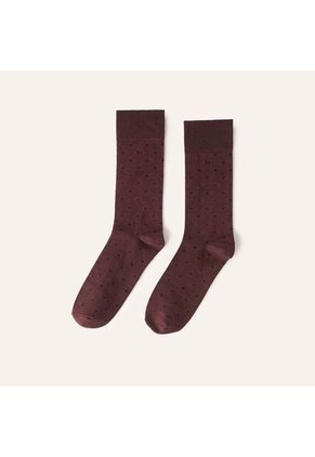 Medias Cruz Extrafina Vino MH Socks Medias Cruz Extrafina Vino MH Socks