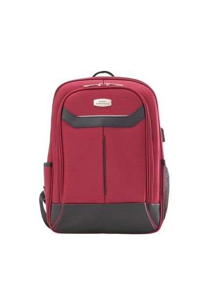 Morral Cuadrado Dos Cremalleras Rojo Urban