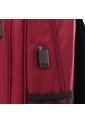 Morral Cuadrado Dos Cremalleras Rojo Urban de Mario Hernández