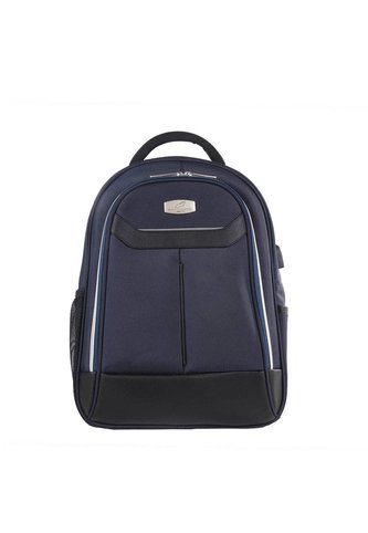 Morral Curvo Dos Cremalleras Azul Urban Mario Hernández