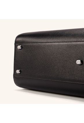 Bolso De Mano Aura Negro Niquel Ala Bolso De Mano Aura Negro Niquel Ala