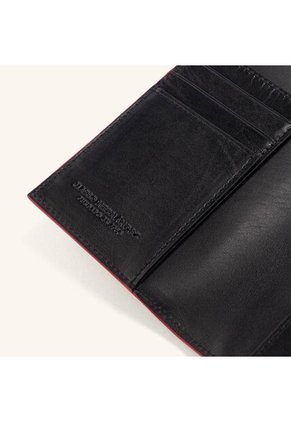 Porta Pasaporte Sencillo Negro Castellano Porta Pasaporte Sencillo Negro Castellano