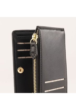 Billetera Mediana Tea Negro Teens Billetera Mediana Tea Negro Teens