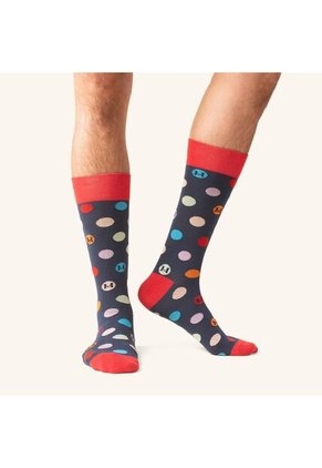Medias Extrafina Cosmos Azul MH Socks Medias Extrafina Cosmos Azul MH Socks