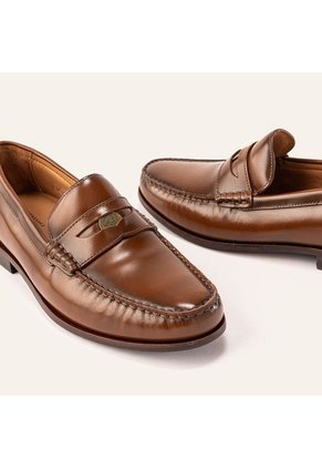 Mocasín Leal Café Premium Mocasín Leal Café Premium Talla 41