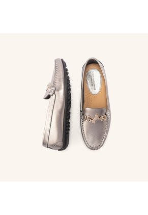 Mocasín Alina Platino MH Mocs Mocasín Alina Platino MH Mocs Talla 36