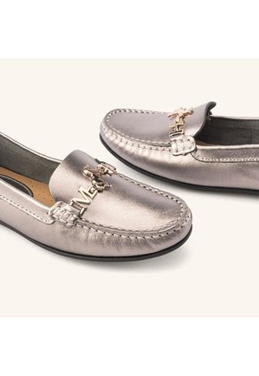 Mocasín Alina Platino MH Mocs Mocasín Alina Platino MH Mocs Talla 36