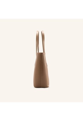 Tote Alas Mediano Taupe Coral