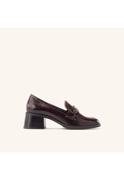 Mocasín Loafer Maite Borgoña MH Mocs Mocasín Loafer Maite Borgoña MH Mocs Talla 37