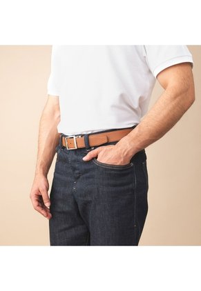 Cinturón Casual Berlin Indigo Caramelo Cinturón Casual Berlin Indigo Caramelo Talla 120