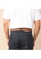 Cinturón Casual Berlin Indigo Caramelo Cinturón Casual Berlin Indigo Caramelo Talla 120 de Mario Hernández