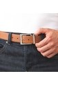 Cinturón Casual Berlin Indigo Caramelo Cinturón Casual Berlin Indigo Caramelo Talla 120 de Mario Hernández