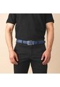 Cinturón Casual Berlin Indigo Caramelo Cinturón Casual Berlin Indigo Caramelo Talla 120 de Mario Hernández